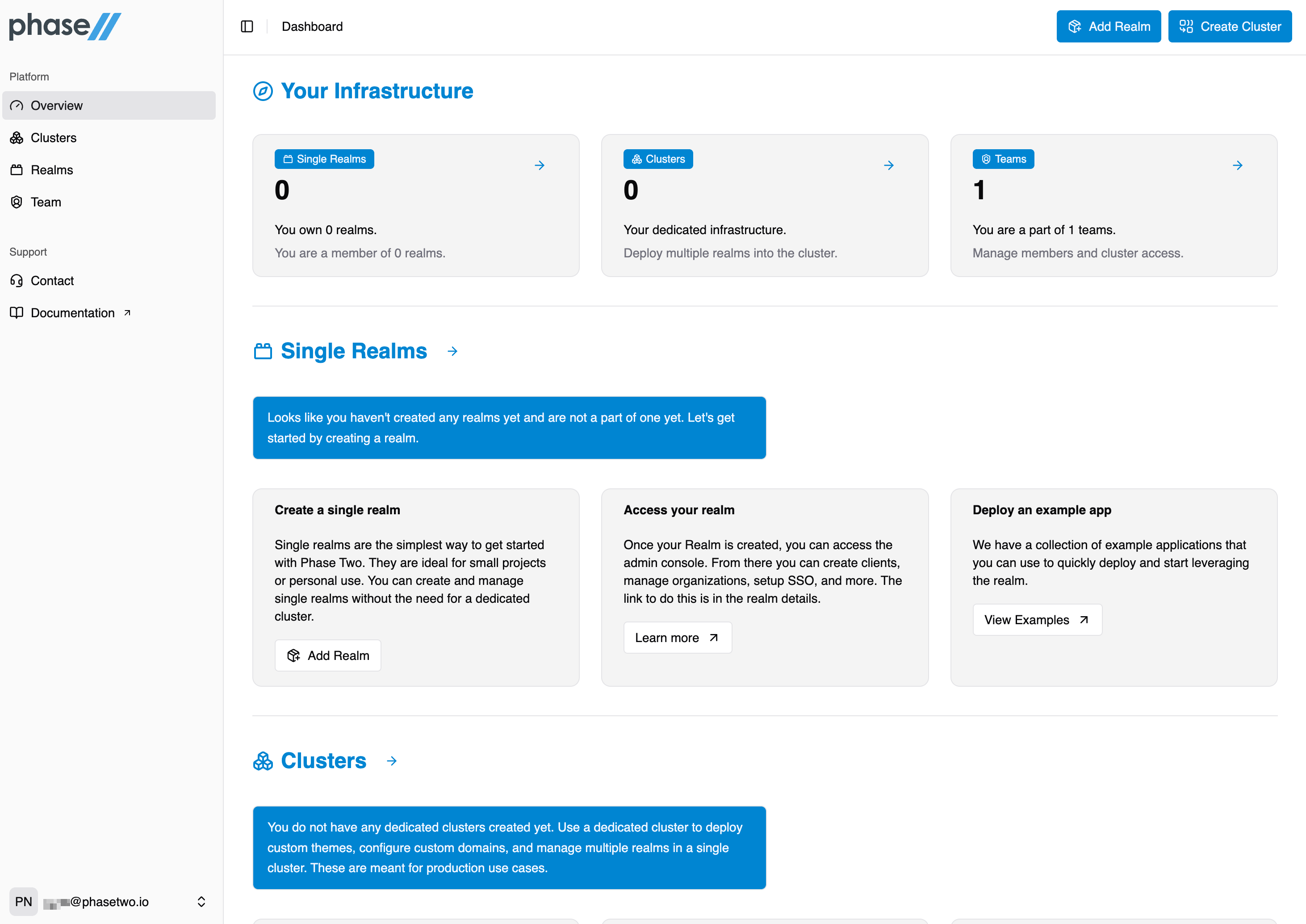 Phase Two Dash Overview